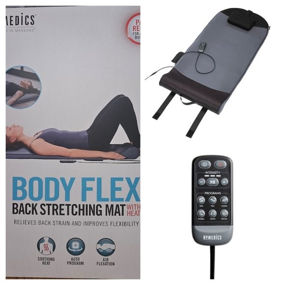 NIB HoMedics | Body Flex | Back Stretching Mat with Heat | Model: BM-AC108HJ - Picture 5 of 15